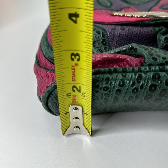 Vintage Nas Alentino Retro Multi-Colour Crossbody Purse - Picture 12 of 14